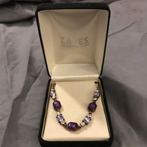 Purple Zales Necklace